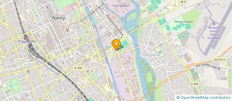 localisation de l'entreprise MONSIEUR MICKAEL ROUGETET  NANCY