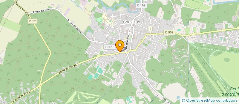 localisation de l'entreprise MONSIEUR MICKAEL ROUX  GOUVIEUX