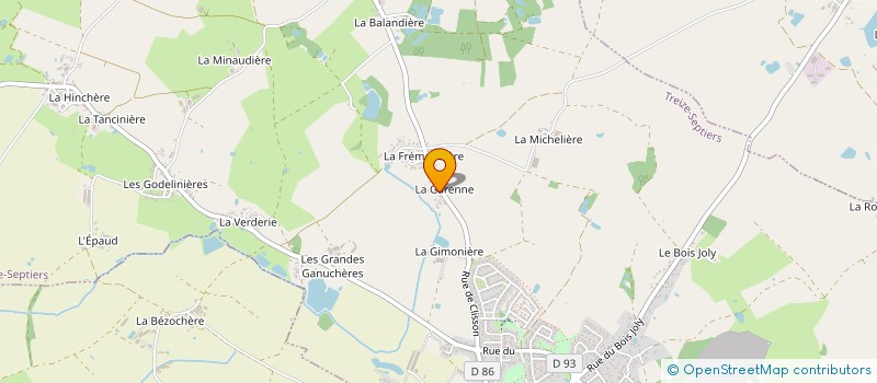 localisation de l'entreprise MONSIEUR MICKAEL ROY à MONTAIGU-VENDEE