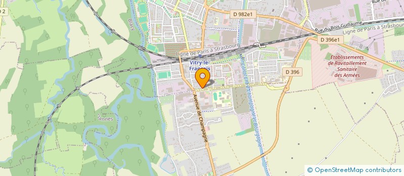 localisation de l'entreprise MONSIEUR MICKAEL ROYER  VITRY-LE-FRANCOIS