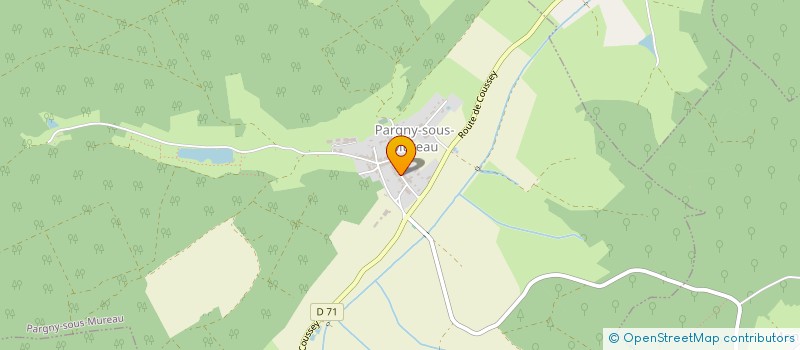 localisation de l'entreprise MONSIEUR MICKAEL RUSPOLINI  PARGNY-SOUS-MUREAU