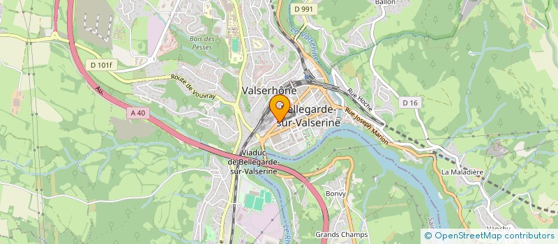 localisation de l'entreprise MONSIEUR MICKAEL RYCHEN à VALSERHONE