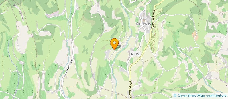 localisation de l'entreprise MONSIEUR MICKAEL SABATIER  MURINAIS