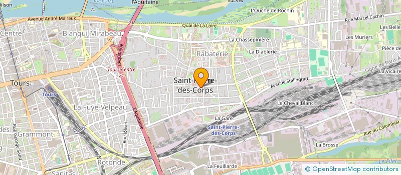 localisation de l'entreprise MONSIEUR MICKAEL SADOUN  SAINT-PIERRE-DES-CORPS