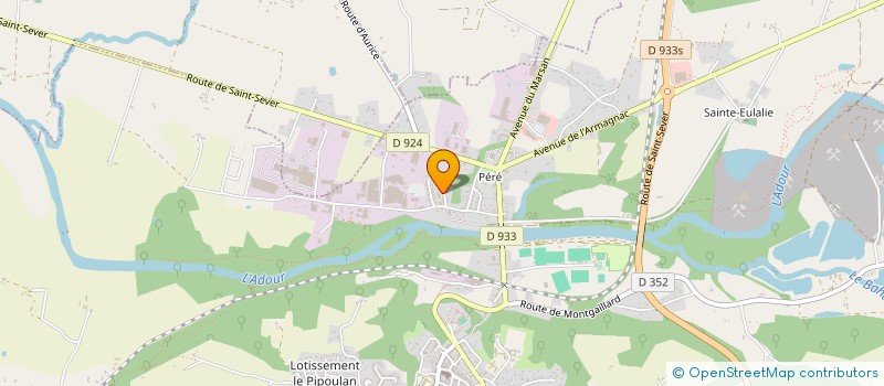 localisation de l'entreprise MONSIEUR MICKAEL SAINT-ORENS  SAINT-SEVER