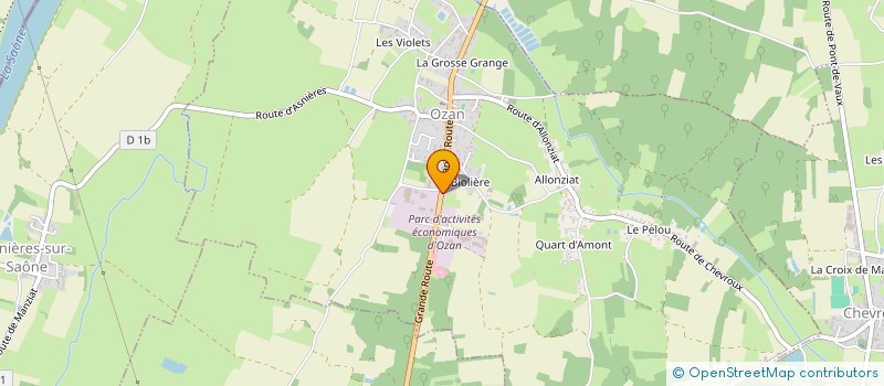 localisation de l'entreprise MONSIEUR MICKAEL SAIVE  OZAN