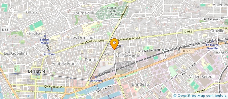 localisation de l'entreprise MONSIEUR MICKAEL SAKAR  LE HAVRE