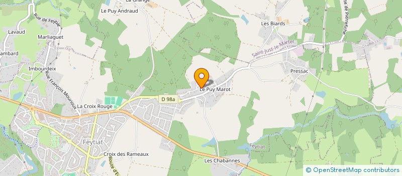 localisation de l'entreprise MONSIEUR MICKAEL SALAS à FEYTIAT