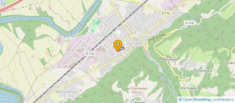 localisation de l'entreprise MONSIEUR MICKAEL SALVETAX  DOMENE