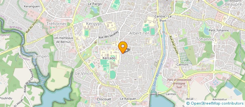 localisation de l'entreprise MONSIEUR MICKAEL SAMSON  VANNES