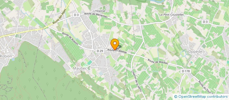 localisation de l'entreprise MONSIEUR MICKAEL SANCHES  MAUBEC