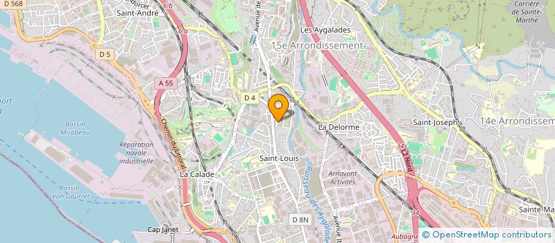 localisation de l'entreprise MONSIEUR MICKAEL SANCHEZ à MARSEILLE