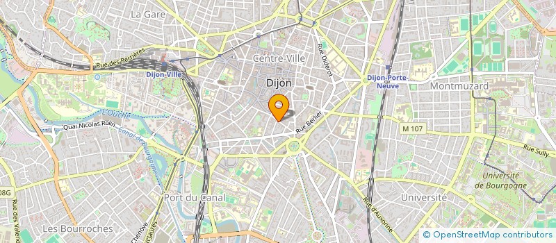 localisation de l'entreprise MONSIEUR MICKAEL SANDRIN à DIJON