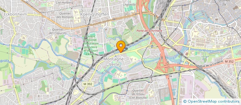 localisation de l'entreprise MONSIEUR MICKAEL SANGIOVANNI  STRASBOURG