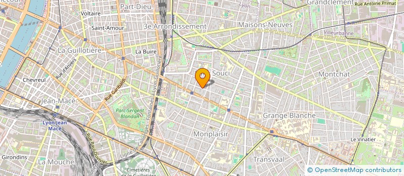 localisation de l'entreprise MONSIEUR MICKAEL SANJUAN  LYON