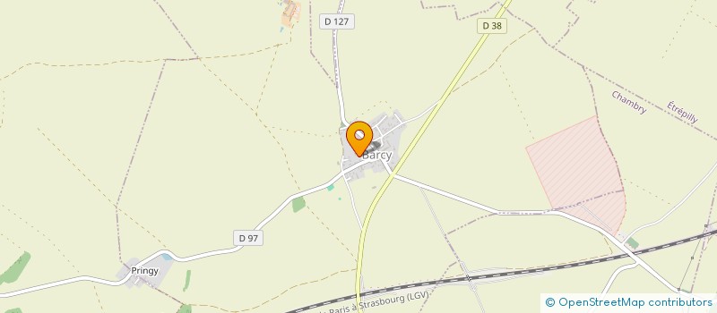 localisation de l'entreprise MONSIEUR MICKAEL SANTOS  BARCY