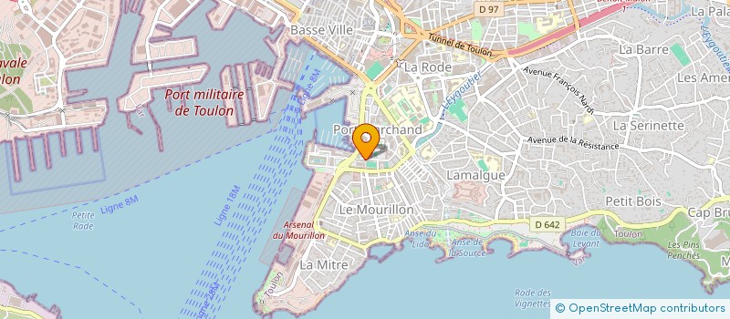 localisation de l'entreprise MONSIEUR MICKAEL SARAPINSKY  TOULON