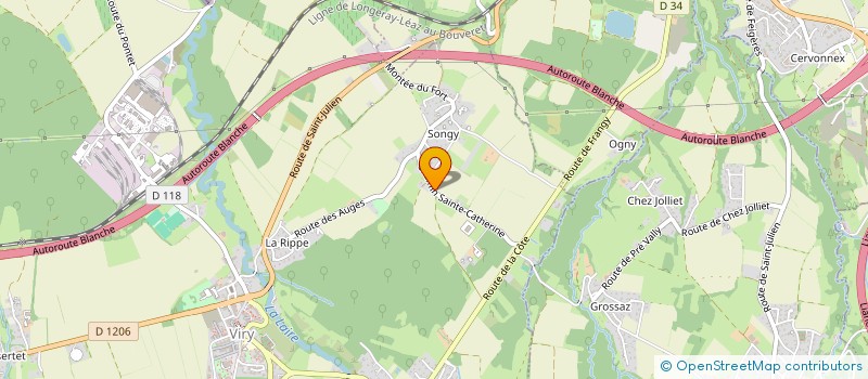 localisation de l'entreprise MONSIEUR MICKAEL SARGOUSSE  VIRY