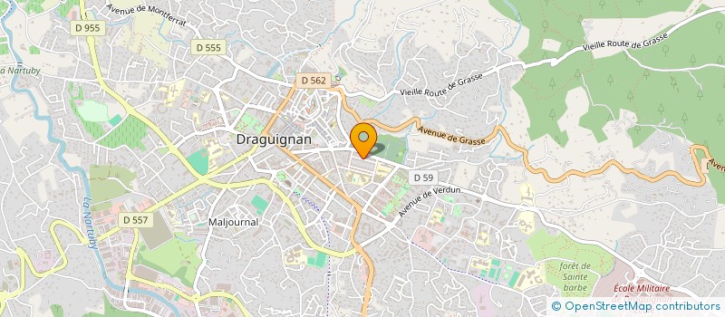 localisation de l'entreprise MONSIEUR MICKAEL SARKIS  DRAGUIGNAN