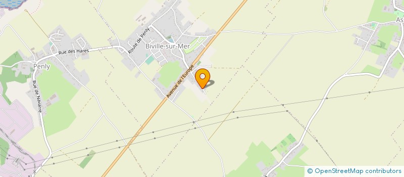 localisation de l'entreprise MONSIEUR MICKAEL SAUVAGE  PETIT-CAUX