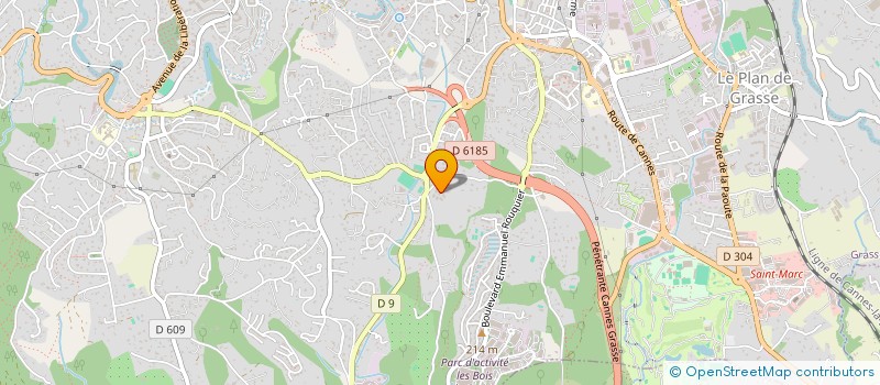 localisation de l'entreprise MONSIEUR MICKAEL SCARSELLI à GRASSE
