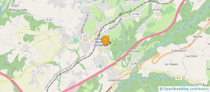 localisation de l'entreprise MONSIEUR MICKAEL SCHARY à GROISY