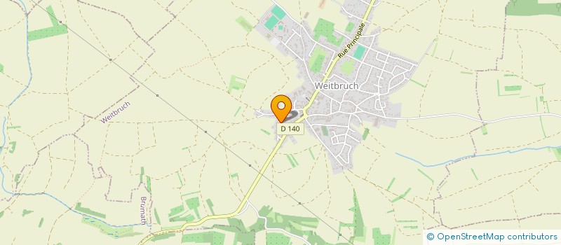 localisation de l'entreprise MONSIEUR MICKAEL SCHMITT  WEITBRUCH