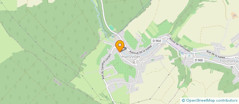 localisation de l'entreprise MONSIEUR MICKAEL SCHULER  HARTZVILLER