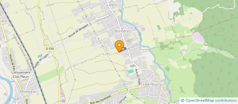 localisation de l'entreprise MONSIEUR MICKAEL SCHUMACHER  BORDERES