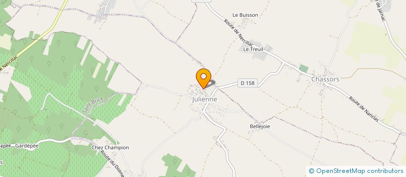 localisation de l'entreprise MONSIEUR MICKAEL SEGALES à JULIENNE