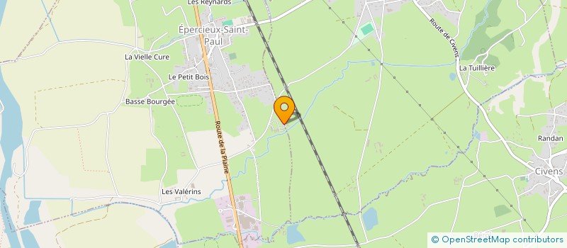 localisation de l'entreprise MONSIEUR MICKAEL SEIGNOVERT  EPERCIEUX-SAINT-PAUL