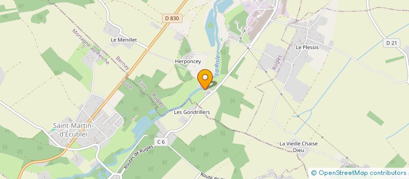 localisation de l'entreprise MONSIEUR MICKAEL SEILLIER  CHAMBORD