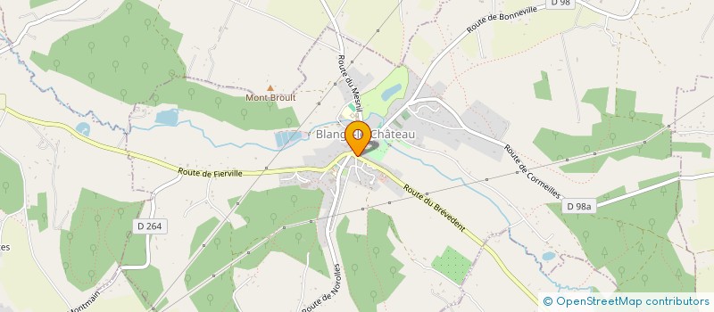 localisation de l'entreprise MONSIEUR MICKAEL SENDRE  SEVREMONT