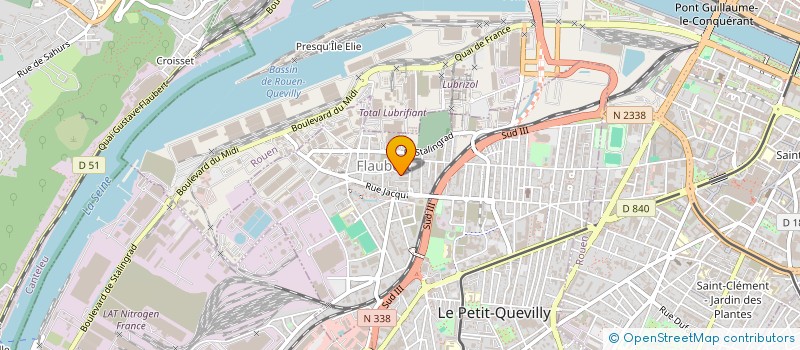 localisation de l'entreprise MONSIEUR MICKAEL SENGOS  LE PETIT-QUEVILLY