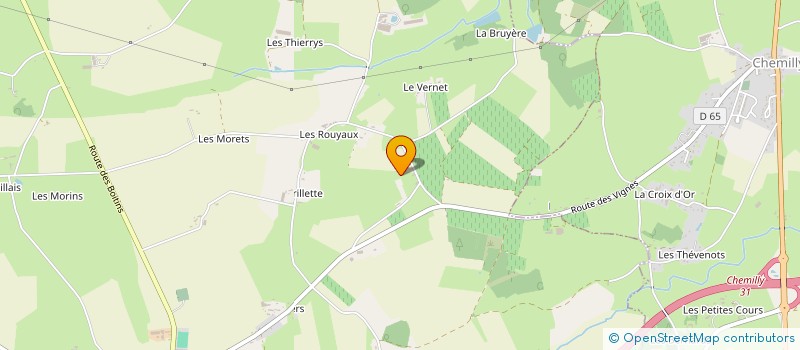 localisation de l'entreprise MONSIEUR MICKAEL SERREAU  SAINT-MENOUX