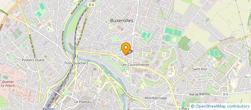 localisation de l'entreprise MONSIEUR MICKAEL SIHARAJ  POITIERS