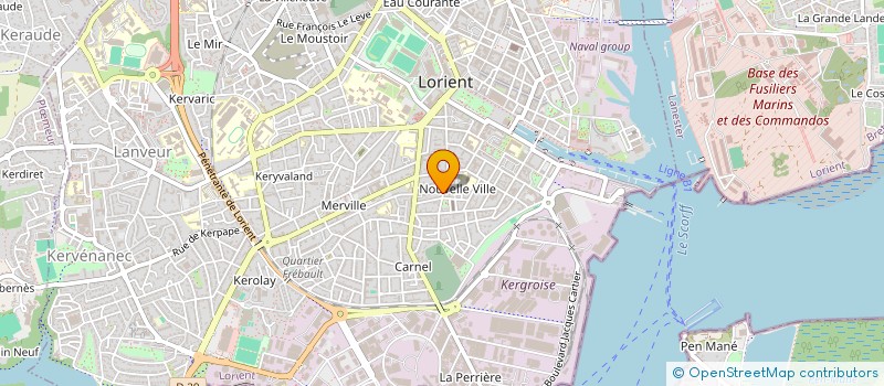 localisation de l'entreprise MONSIEUR MICKAEL SIMON  LORIENT