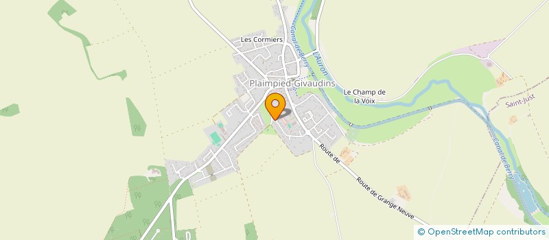 localisation de l'entreprise MONSIEUR MICKAEL SKOWRONSKI  PLAIMPIED-GIVAUDINS