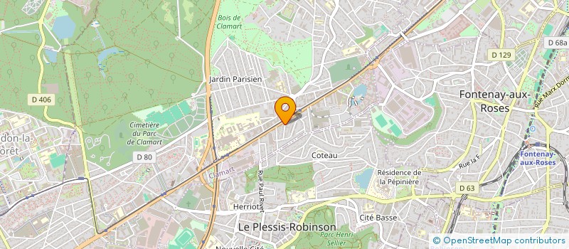 localisation de l'entreprise MONSIEUR MICKAEL SOARES à CLAMART
