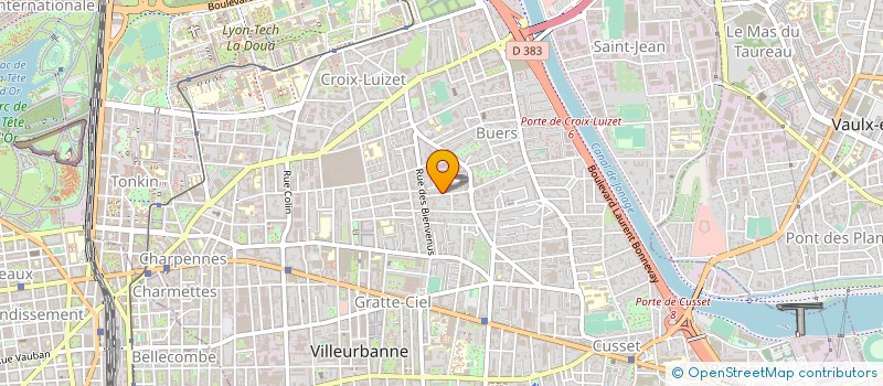 localisation de l'entreprise MONSIEUR MICKAEL SOLER  VILLEURBANNE