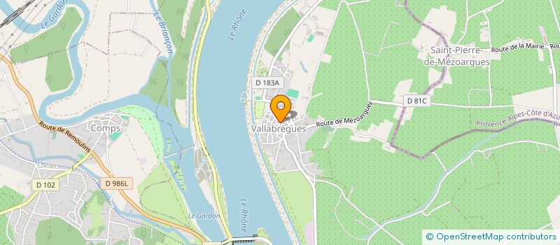 localisation de l'entreprise MONSIEUR MICKAEL SOLIGNAC  VALLABREGUES