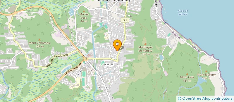 localisation de l'entreprise MONSIEUR MICKAEL SOLVI HORTH  REMIRE-MONTJOLY