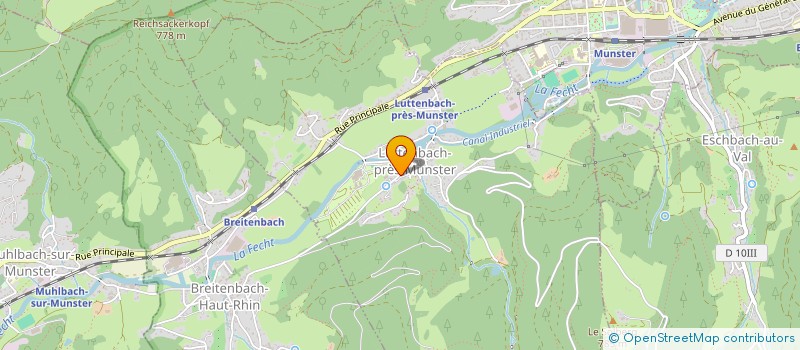 localisation de l'entreprise MONSIEUR MICKAEL SONDAG  AMMERSCHWIHR