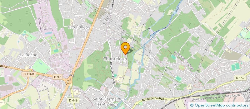 localisation de l'entreprise MONSIEUR MICKAEL SONOU à SAINT-GERMAIN-LES-ARPAJON