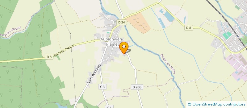 localisation de l'entreprise MONSIEUR MICKAEL SORDEL  BRAZEY-EN-PLAINE