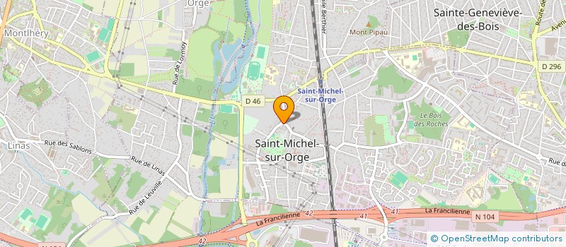 localisation de l'entreprise MONSIEUR MICKAEL SORIANO à SAINT-MICHEL-SUR-ORGE