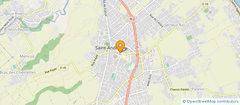 localisation de l'entreprise MONSIEUR MICKAEL SOUBAYA CAMATCHY ARIGUELOU à SAINT-ANDRE