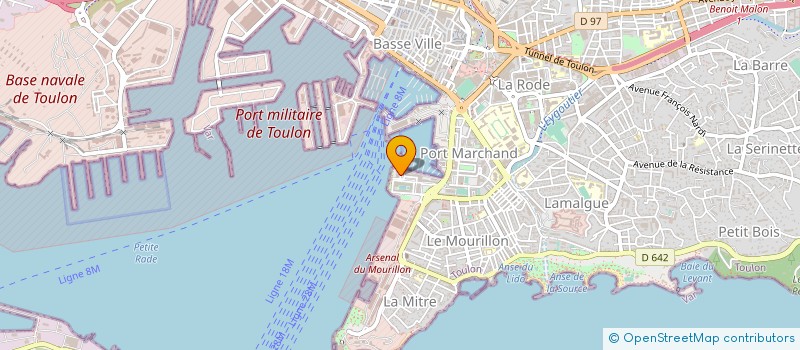 localisation de l'entreprise MONSIEUR MICKAEL SOUDAIS  TOULON