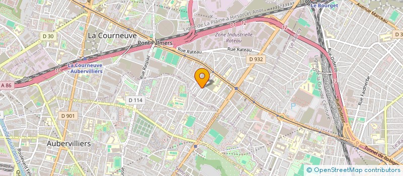localisation de l'entreprise MONSIEUR MICKAEL SOUFFLEUR à LA COURNEUVE
