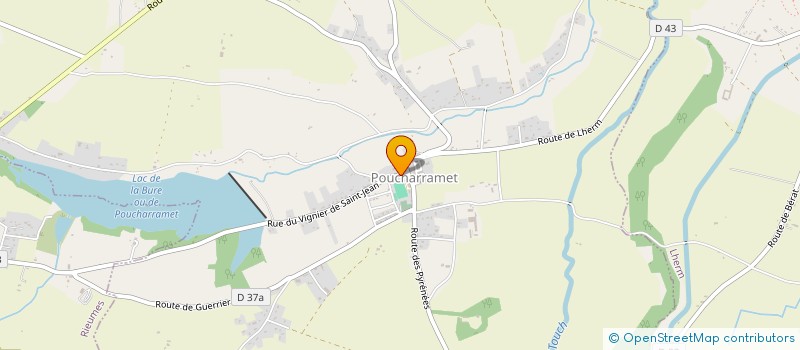 localisation de l'entreprise MONSIEUR MICKAEL SOULA à POUCHARRAMET